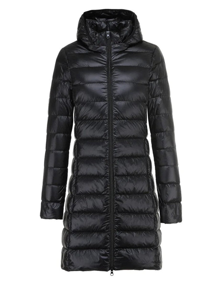 Olivia Lange Pufferjas met Capuchon