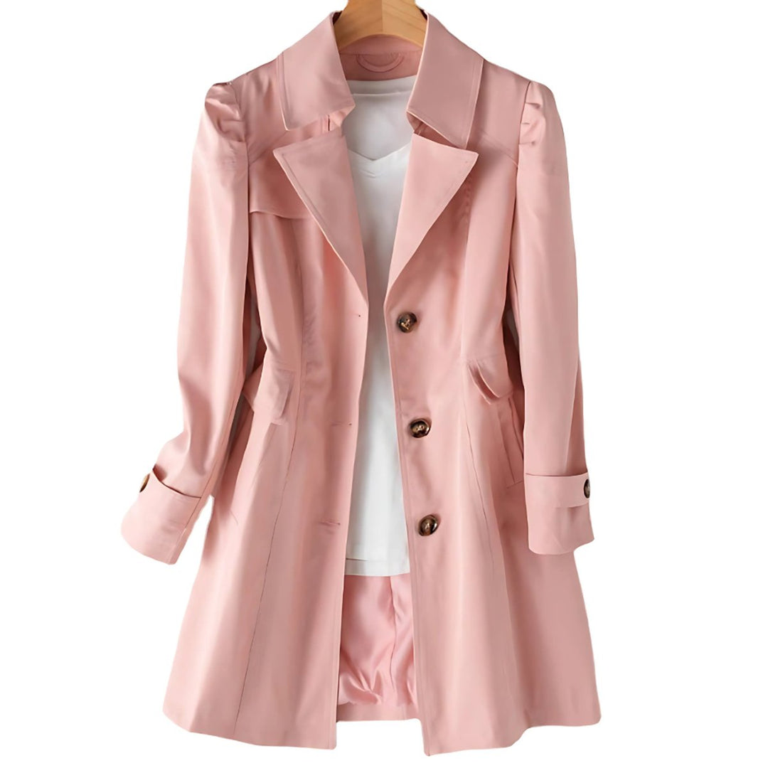 Willow Trenchcoat met Knoopsluiting