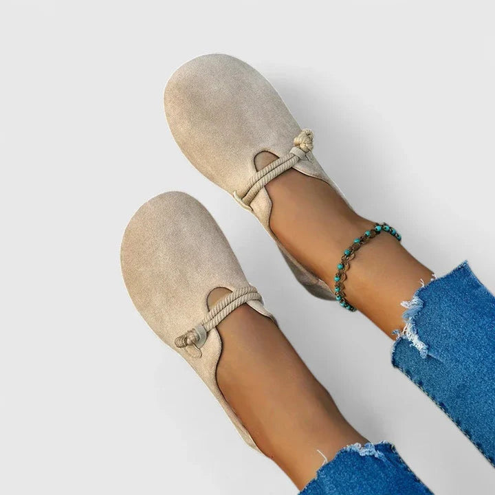 Isla Suède Loafers met Voetboogsteun