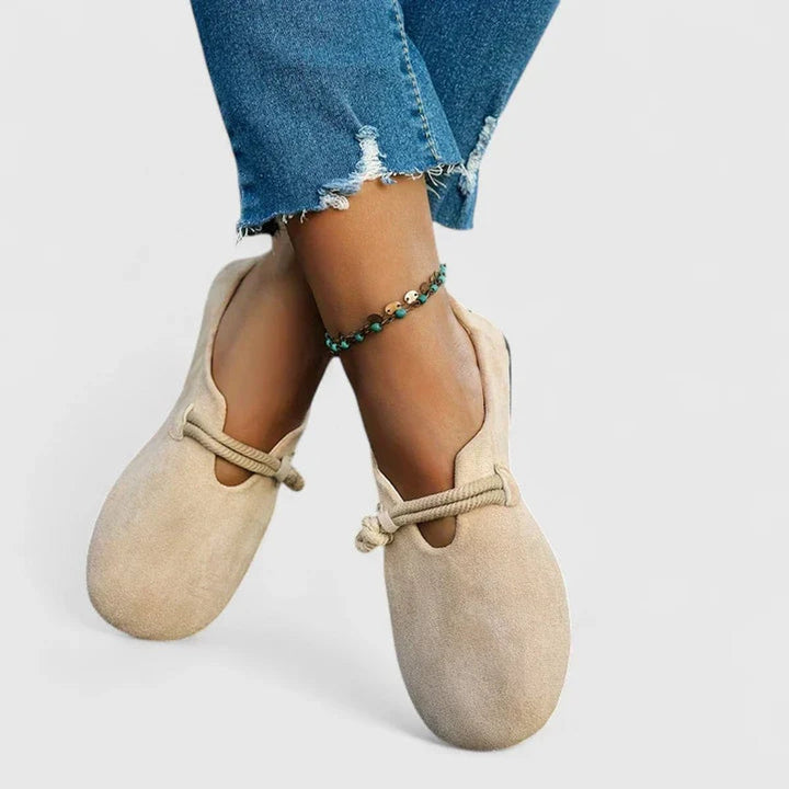 Isla Suède Loafers met Voetboogsteun