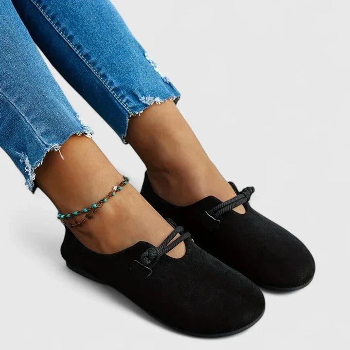 Isla Suède Loafers met Voetboogsteun