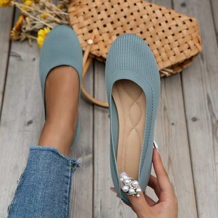 Willow Gebreide Loafers met Voetboogsteun