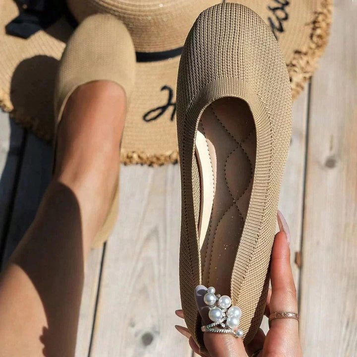 Willow Gebreide Loafers met Voetboogsteun