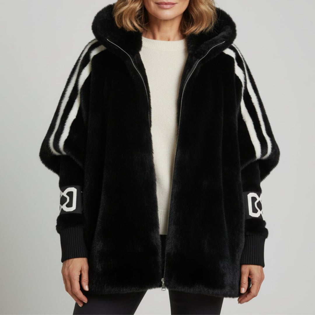Amelia Nepbont Winterjas met Capuchon