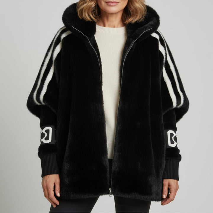 Amelia Nepbont Winterjas met Capuchon