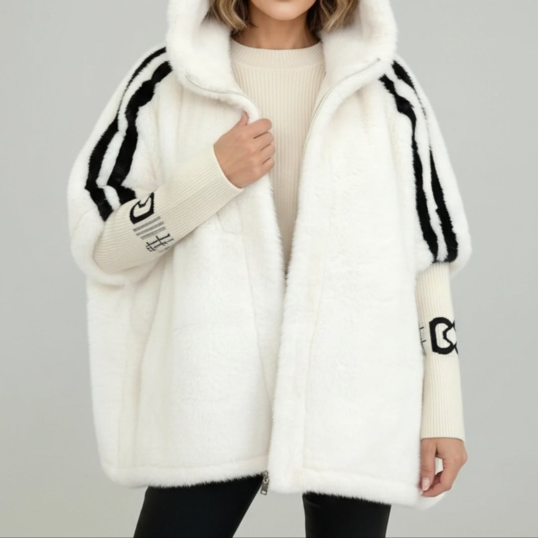 Amelia Nepbont Winterjas met Capuchon