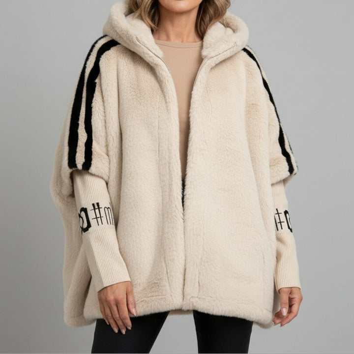 Amelia Nepbont Winterjas met Capuchon