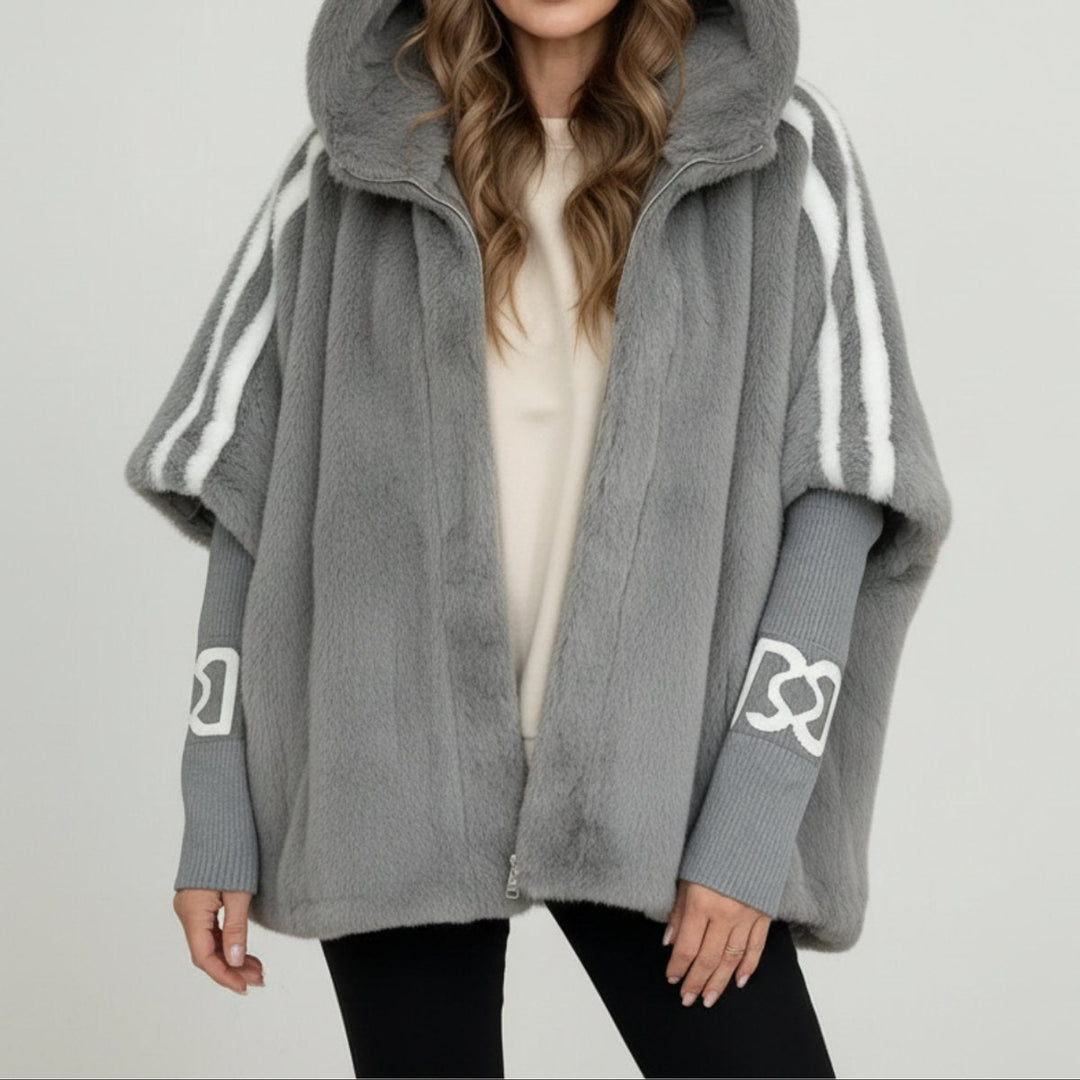 Amelia Nepbont Winterjas met Capuchon