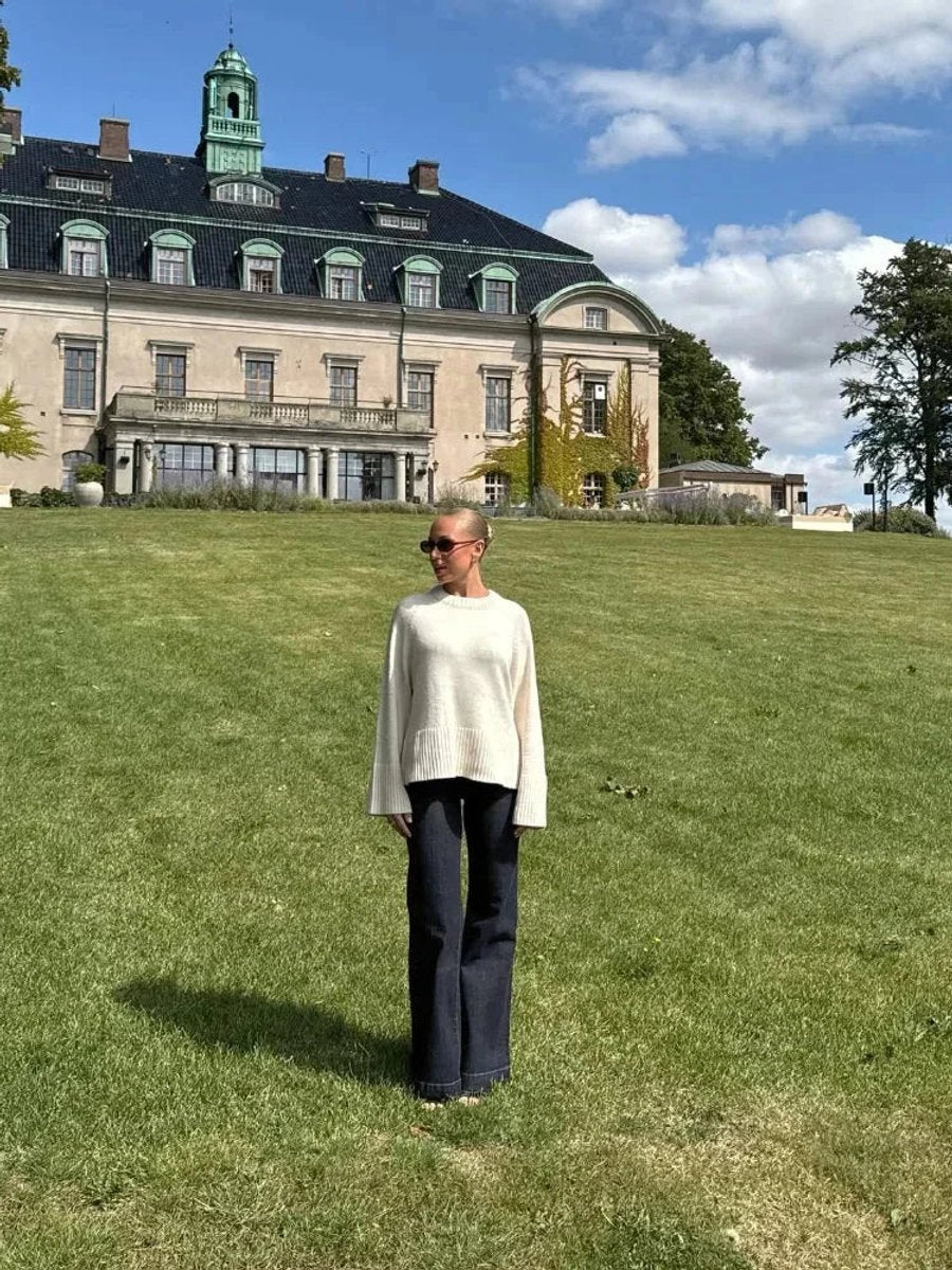 Aria Lange Gebreide Trui