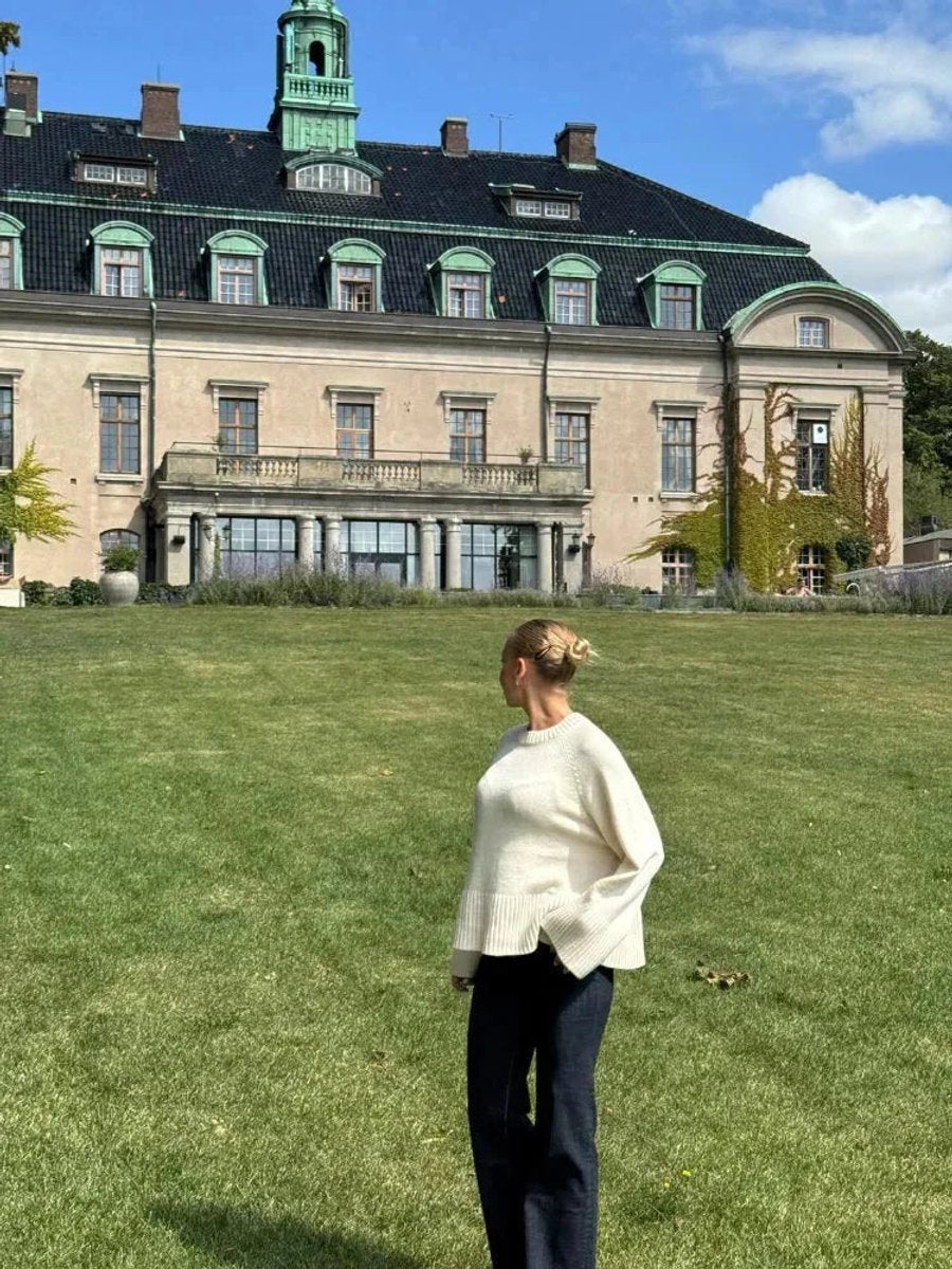 Aria Lange Gebreide Trui