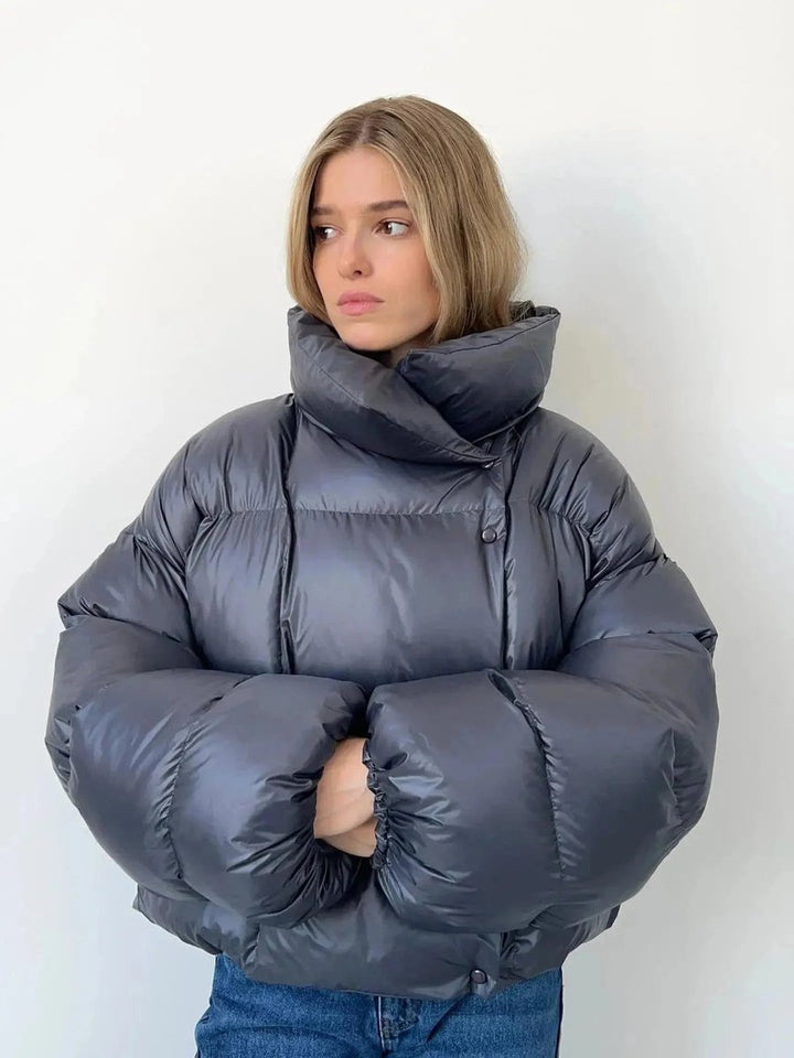 Rosie Pufferjas met Staande Kraag