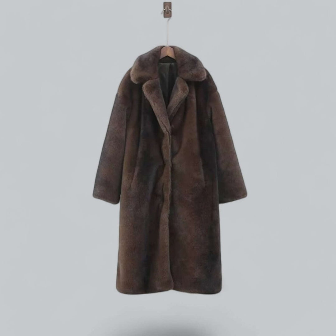 Sophie Lange Nepbont Trenchcoat met Nepbontkraag