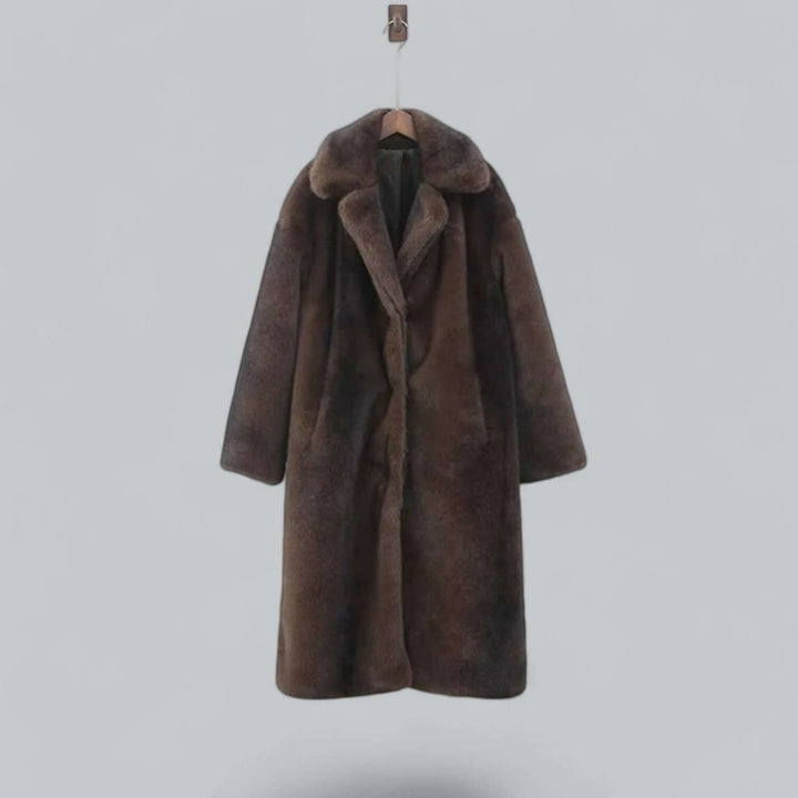 Sophie Lange Nepbont Trenchcoat met Nepbontkraag