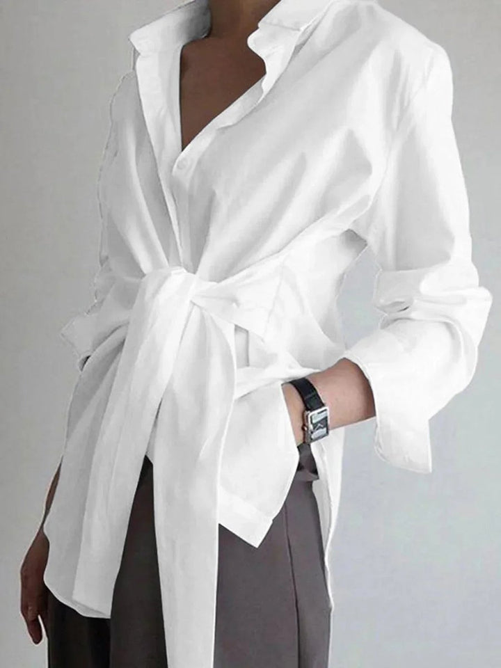 Rosie Lange Blouse met Taillegordel