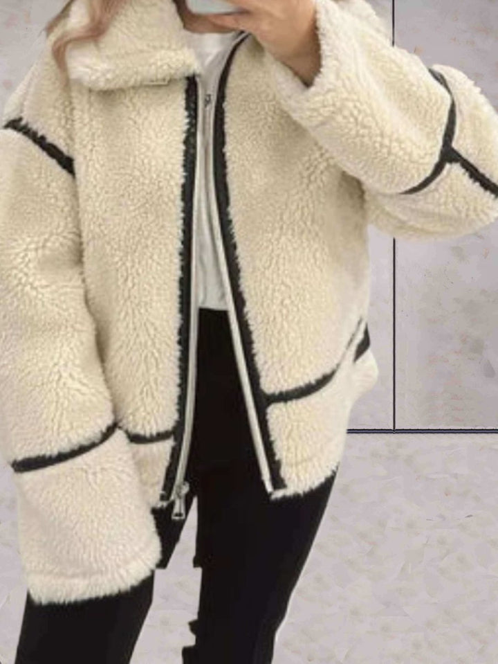 Aria Fleece Teddyjas met Ritssluiting