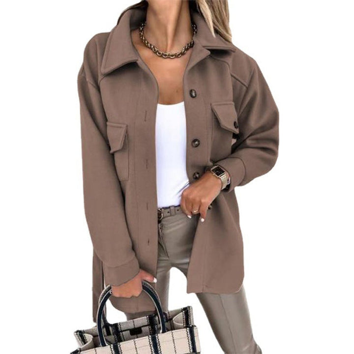 Willow Wollen Overshirt met Knoopsluiting
