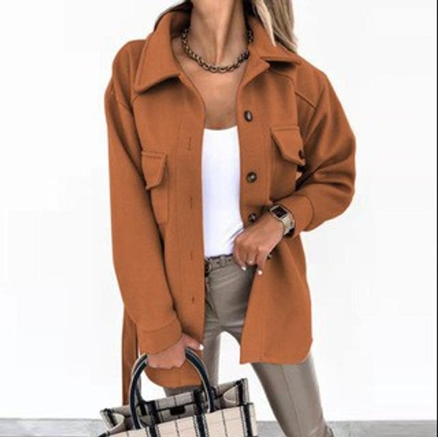 Willow Wollen Overshirt met Knoopsluiting