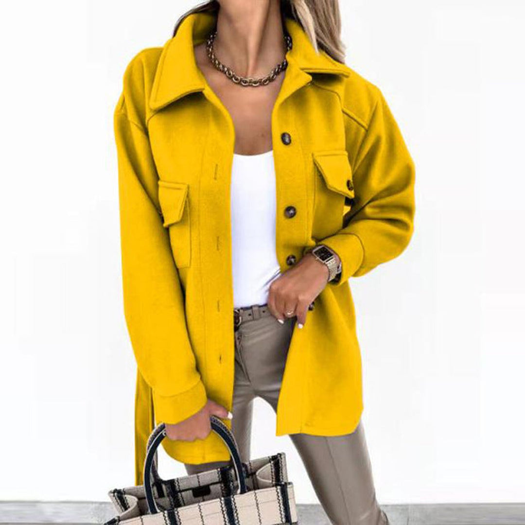 Willow Wollen Overshirt met Knoopsluiting