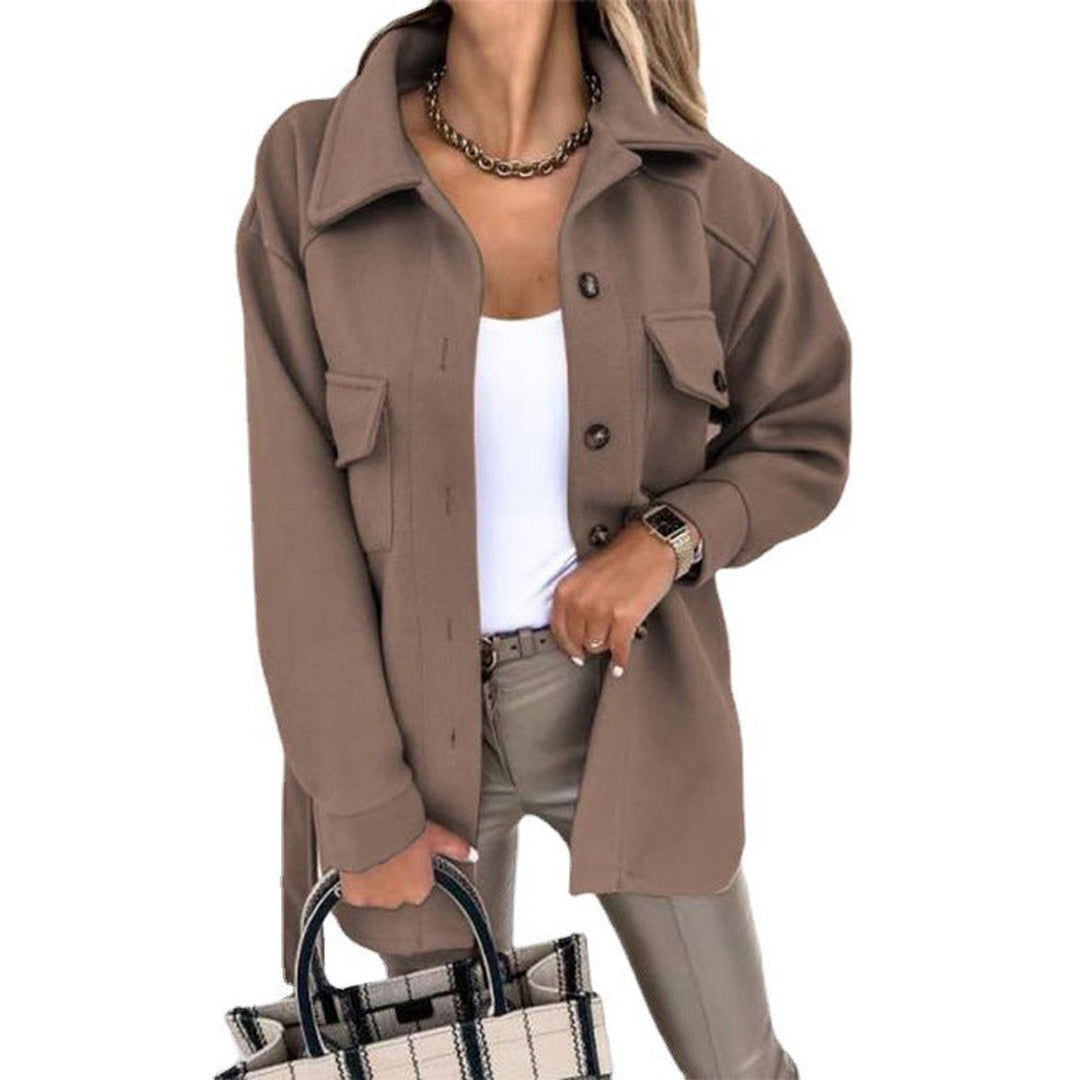Willow Wollen Overshirt met Knoopsluiting