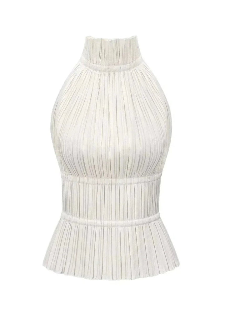 Amelia Blouse met Rolkraag