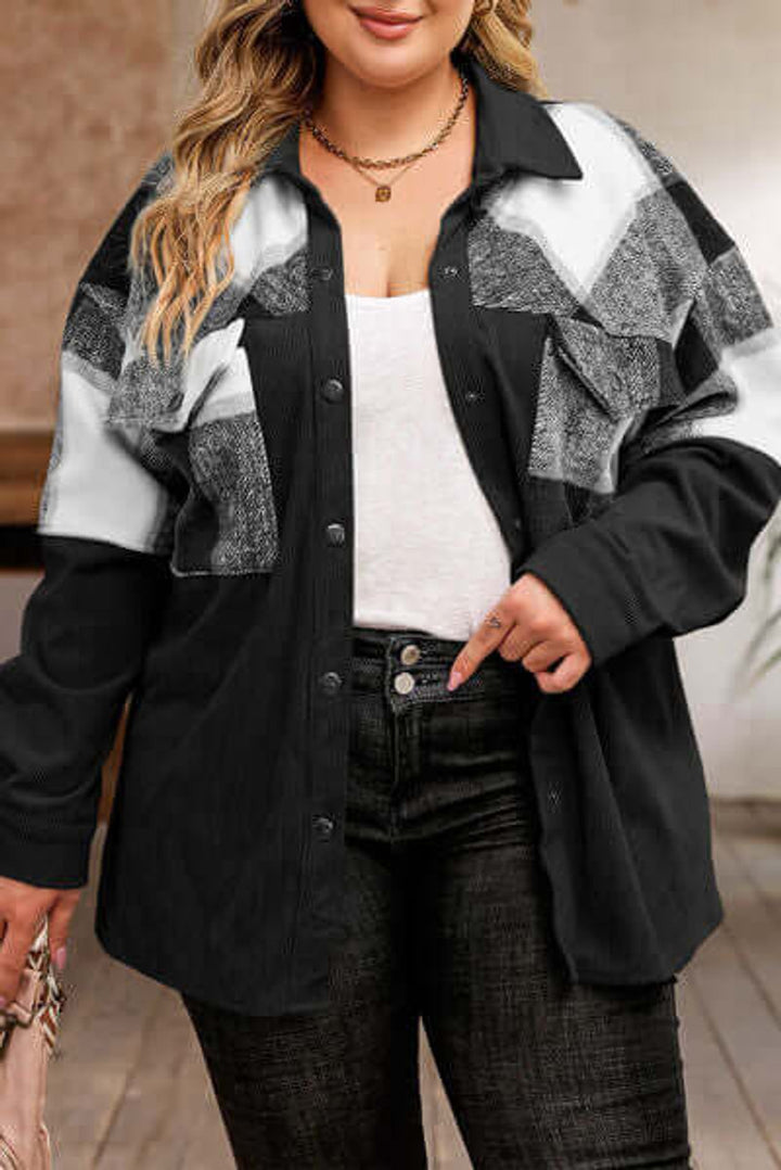 Freya Overshirt met Ruitprint