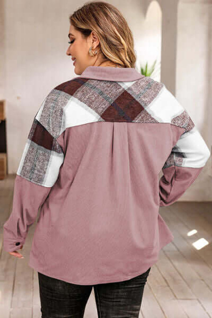 Freya Overshirt met Ruitprint