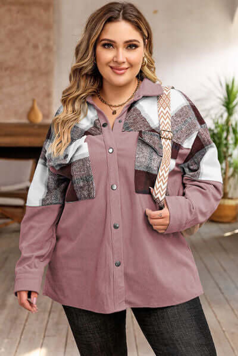 Freya Overshirt met Ruitprint