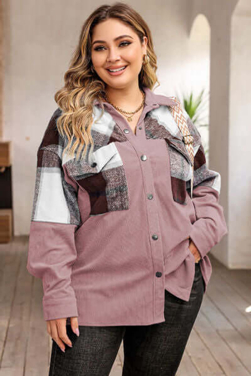 Freya Overshirt met Ruitprint