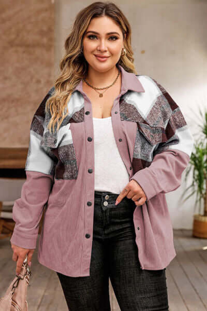Freya Overshirt met Ruitprint