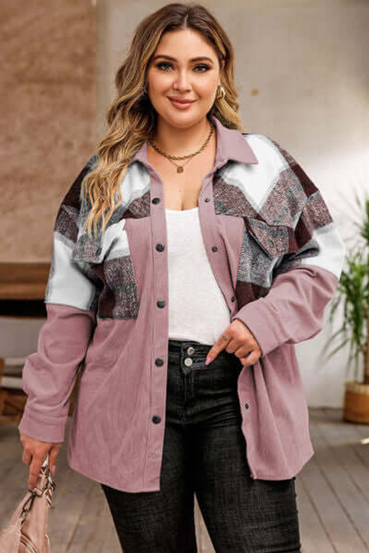 Freya Overshirt met Ruitprint