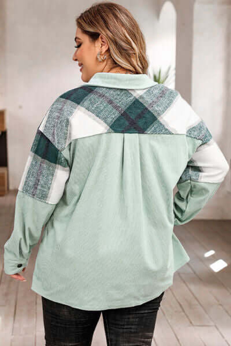 Freya Overshirt met Ruitprint