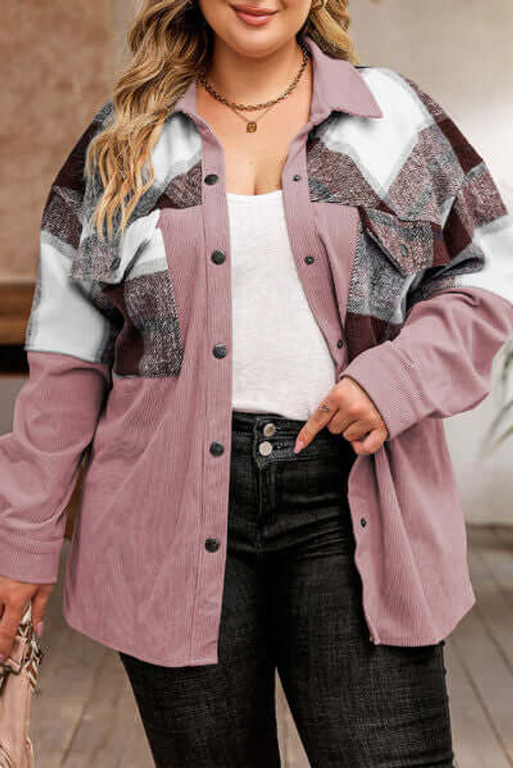 Freya Overshirt met Ruitprint