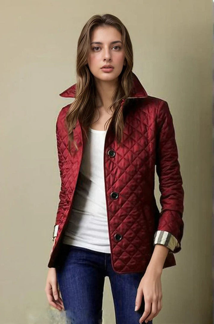 Olivia Pufferjas met Knoopsluiting