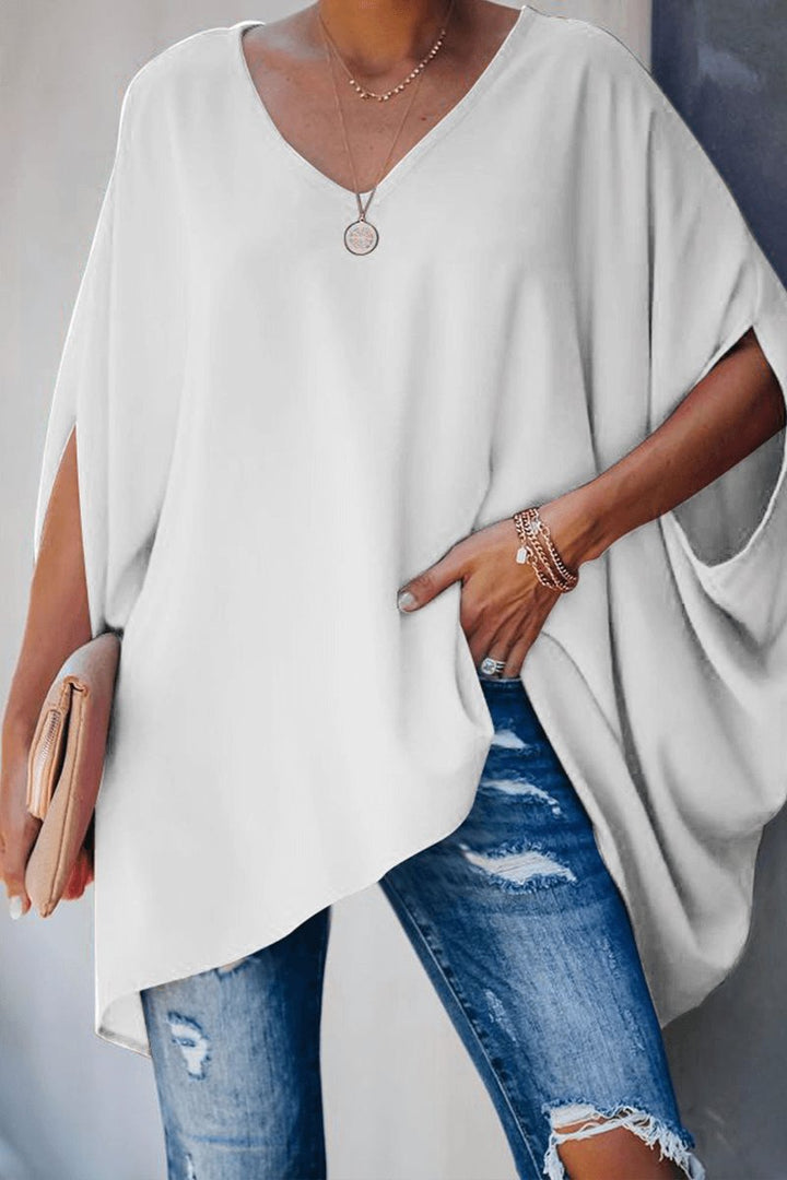 Freya Lange Blouse met V-hals