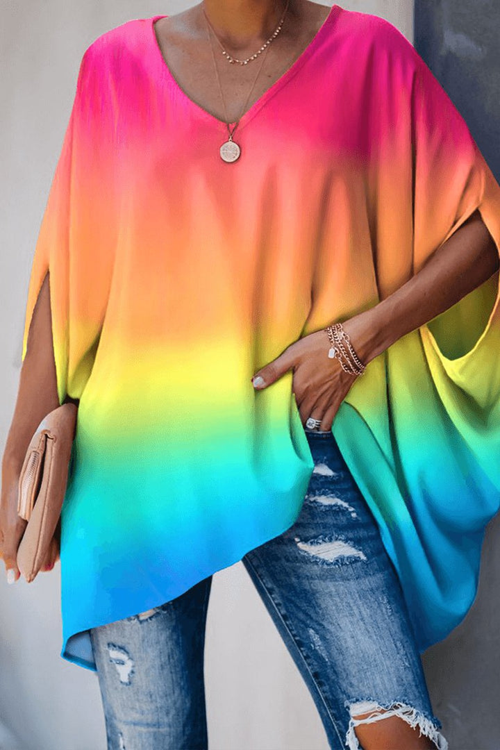 Freya Lange Blouse met V-hals