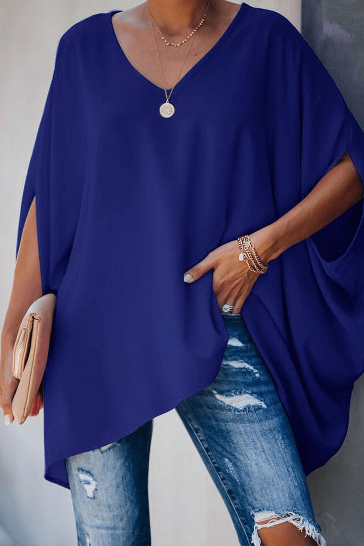 Freya Lange Blouse met V-hals
