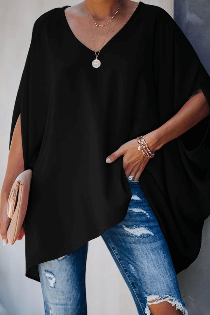 Freya Lange Blouse met V-hals