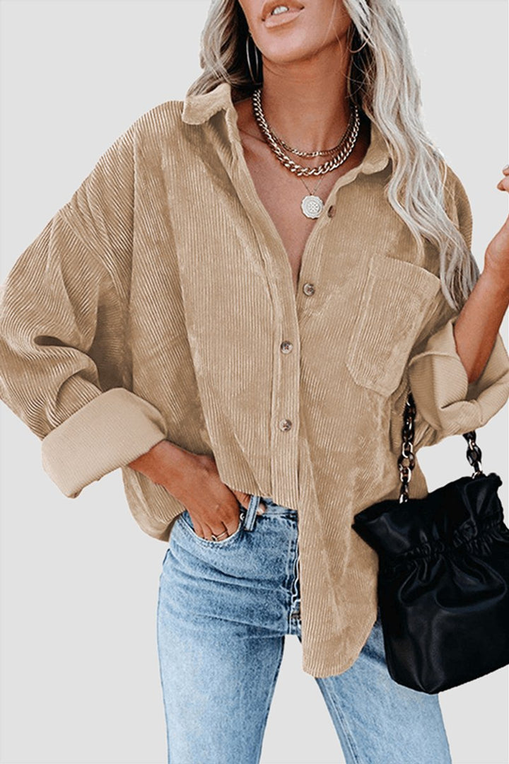 Isla Lange Katoenen Blouse