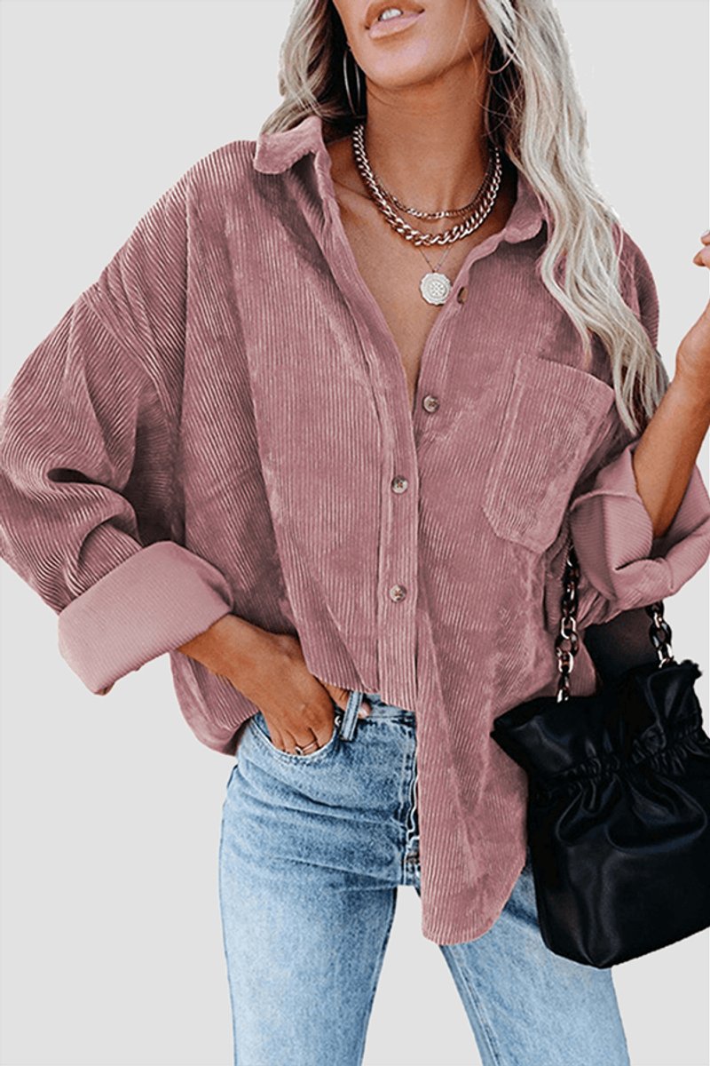 Isla Lange Katoenen Blouse