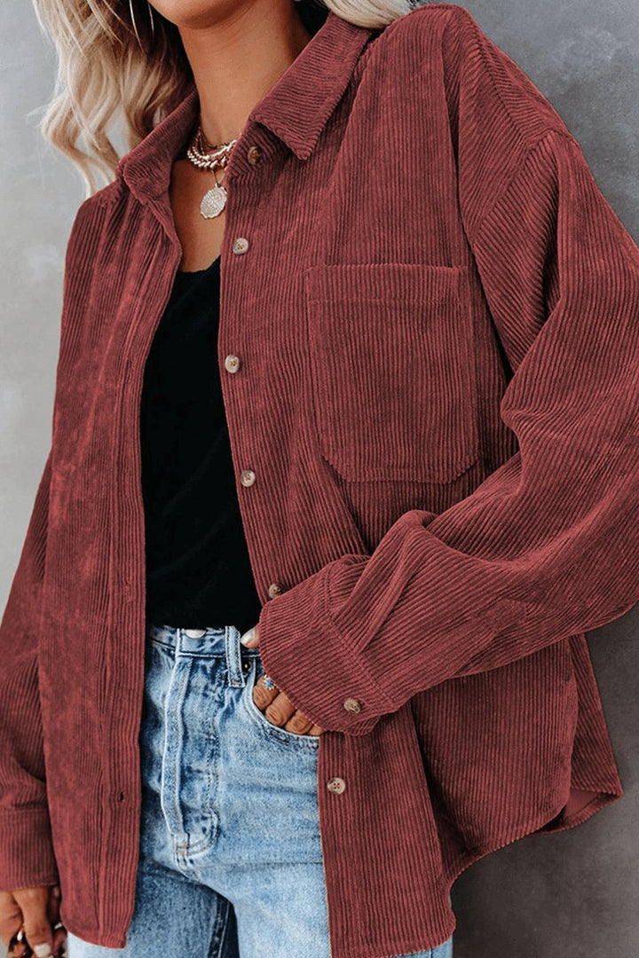 Isla Lange Katoenen Blouse