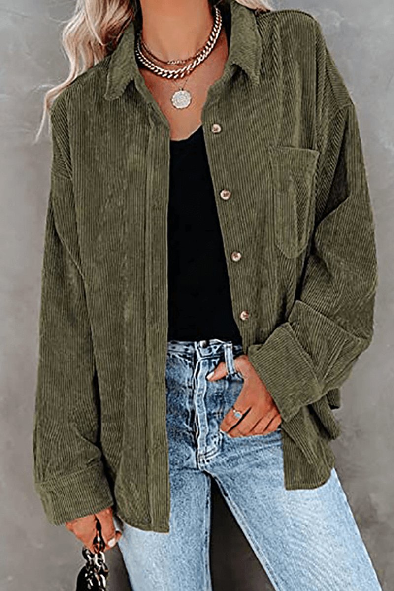Isla Lange Katoenen Blouse