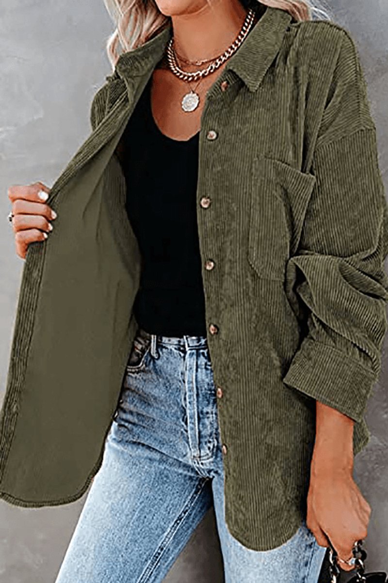 Isla Lange Katoenen Blouse