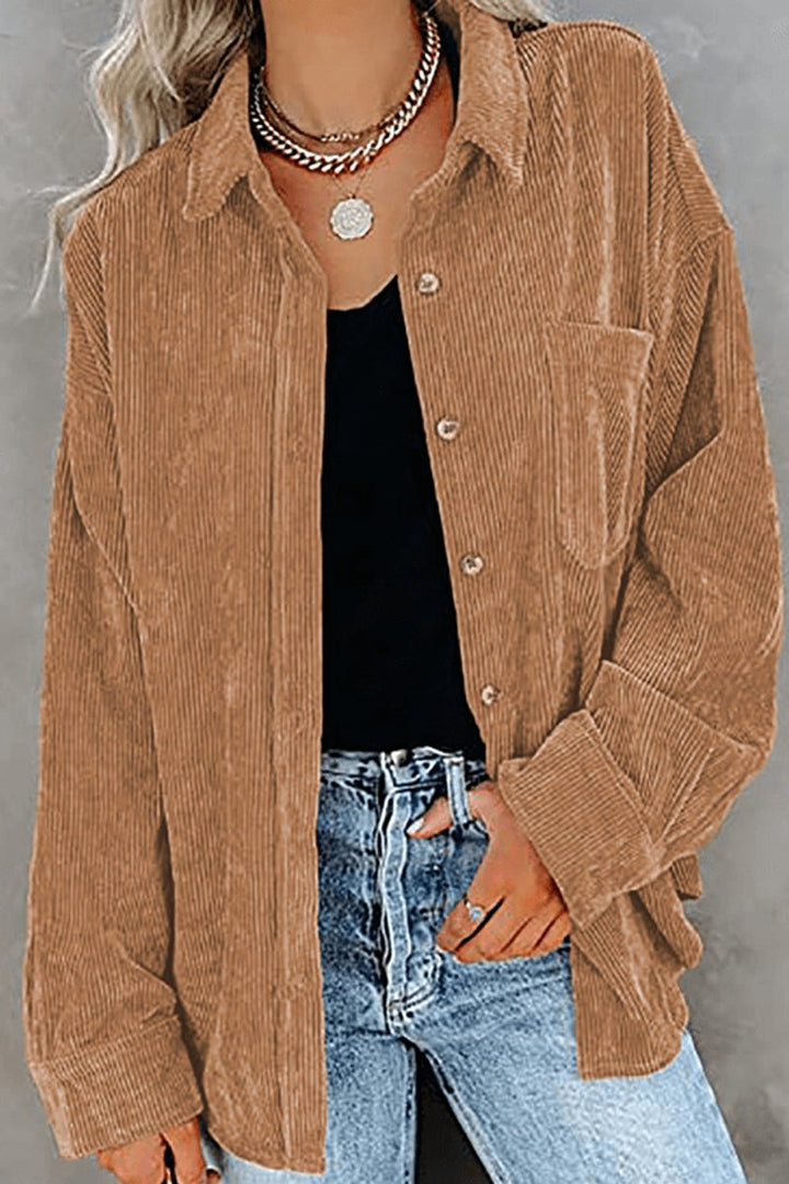Isla Lange Katoenen Blouse