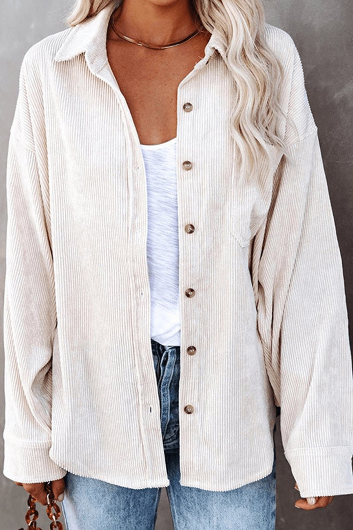 Isla Lange Katoenen Blouse