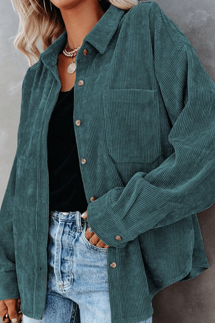 Isla Lange Katoenen Blouse