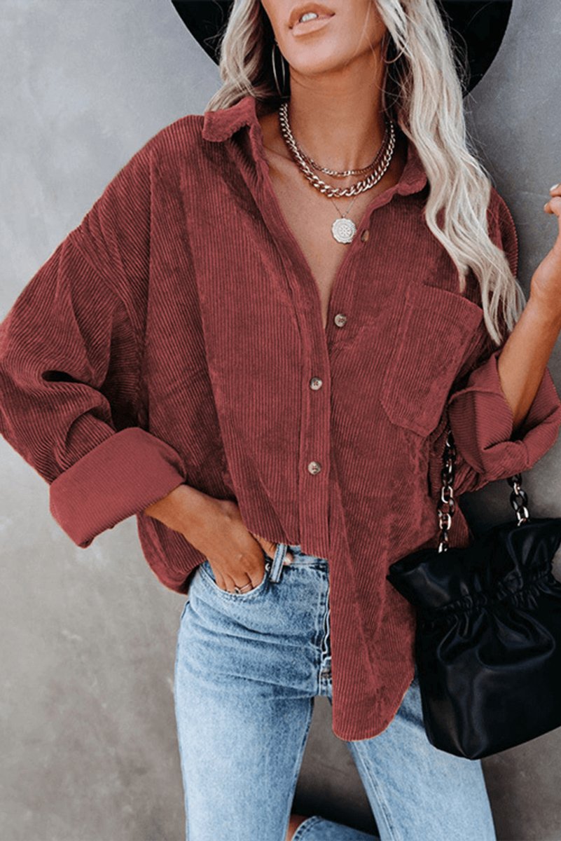Isla Lange Katoenen Blouse