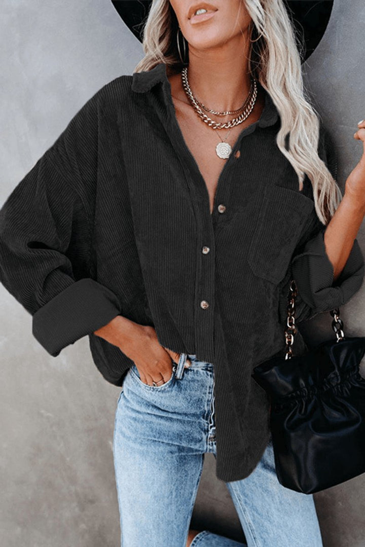 Isla Lange Katoenen Blouse