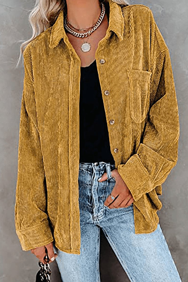 Isla Lange Katoenen Blouse