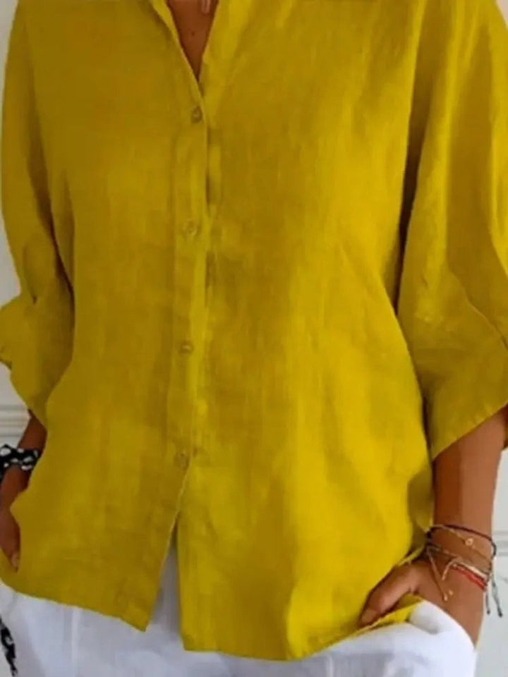 Aria Lange Linnen Blouse
