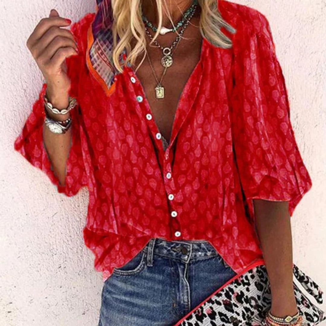 Evelyn Blouse met Stippen